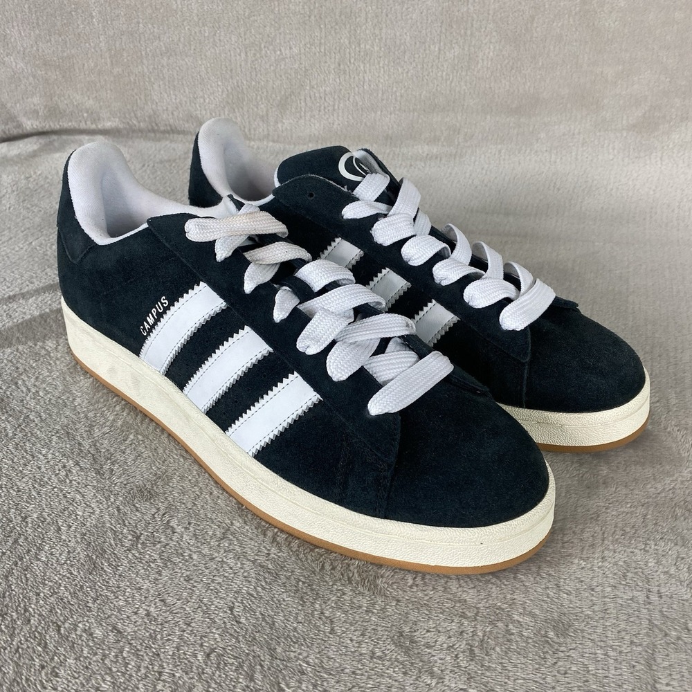 Adidas Campus 00s Shoes Mens Size 13 Black White Suede Sneakers Originals NEW